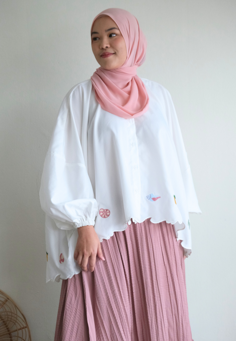 LETITIA BLOUSE IN WHITEY